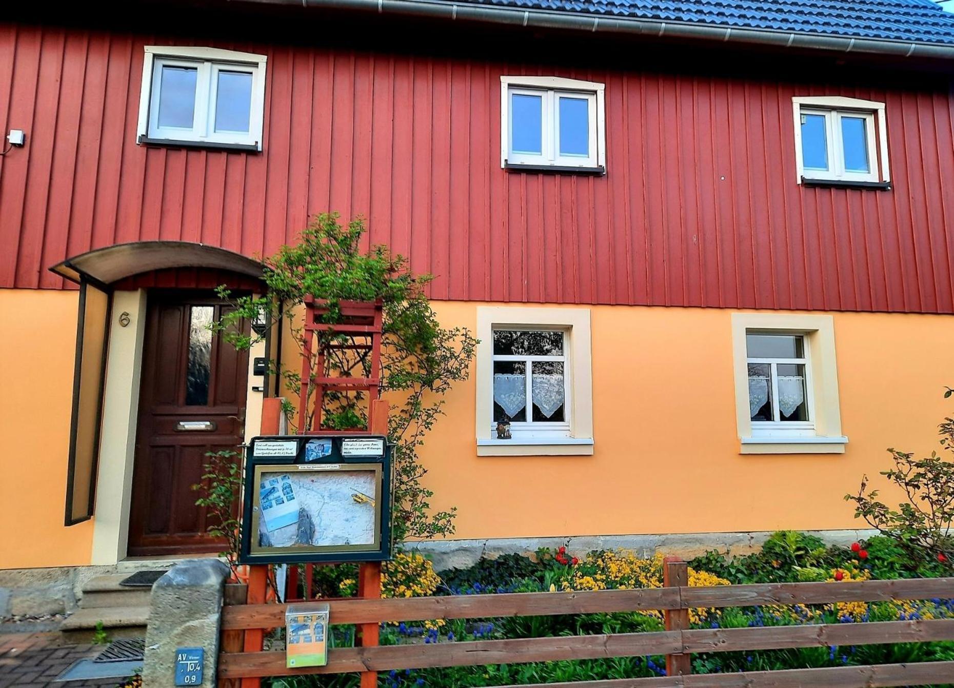 Fewo Dorn Eg Haus Sandsteinliebe Sebnitz Zewnętrze zdjęcie